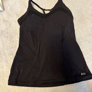 Black Women's sports bra tank Top